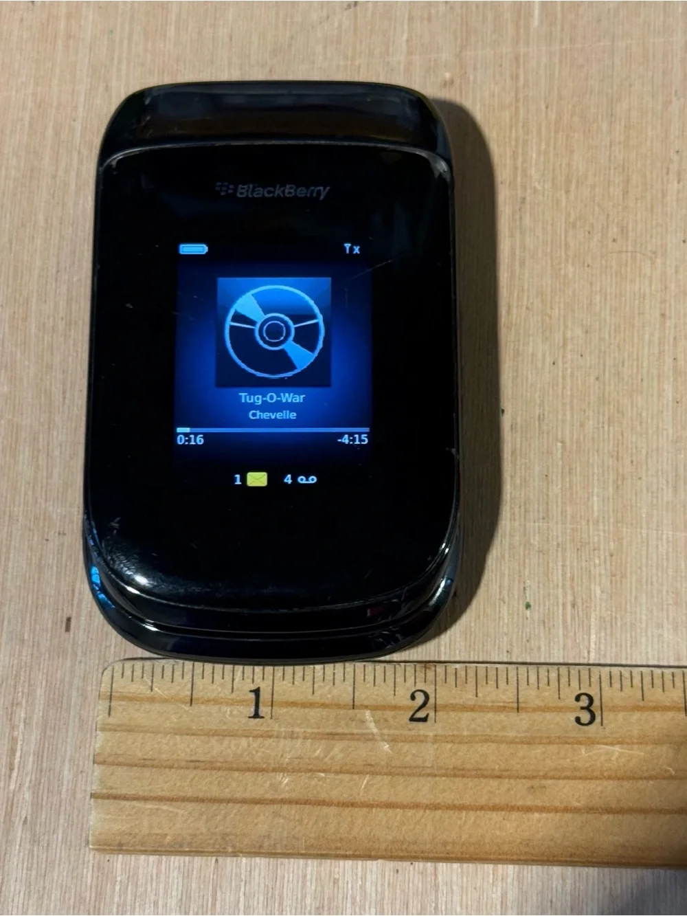BlackBerry Style 9670 Flip Phone Sprint Smartphone Tested Good w/Charg-230-Songs